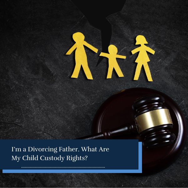 divorcing couple with a child