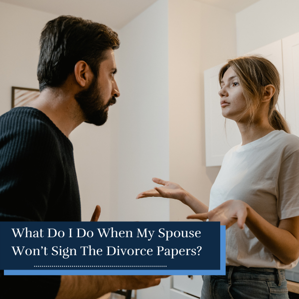 How to Get a Divorce When Spouse Refuses?