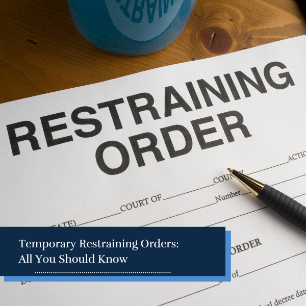 restraining order form