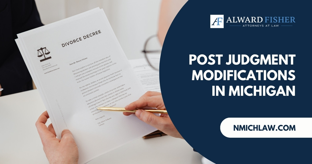 Post Judgment Modifications in Michigan