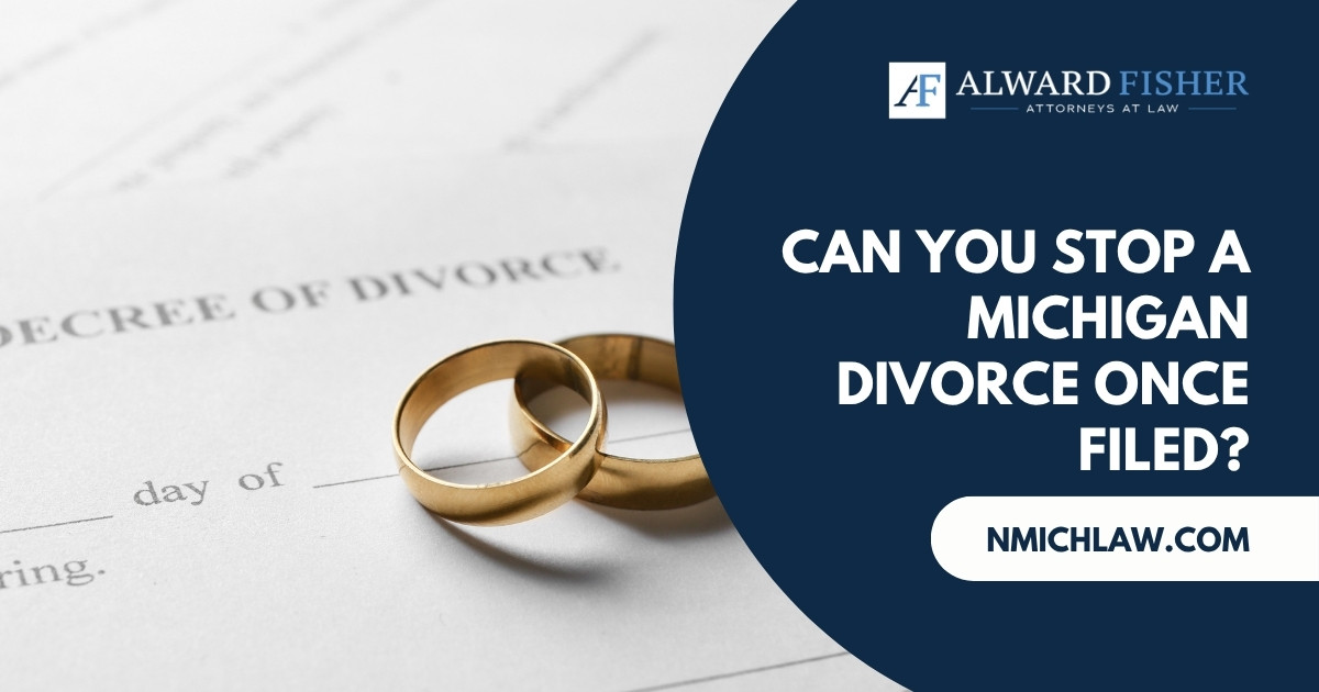 Can You Stop a Michigan Divorce Once Filed